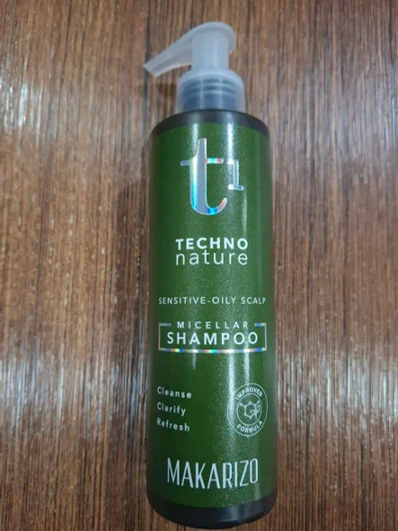 Makarizo T1 Techno Nature Micellar Shampoo, 180ml