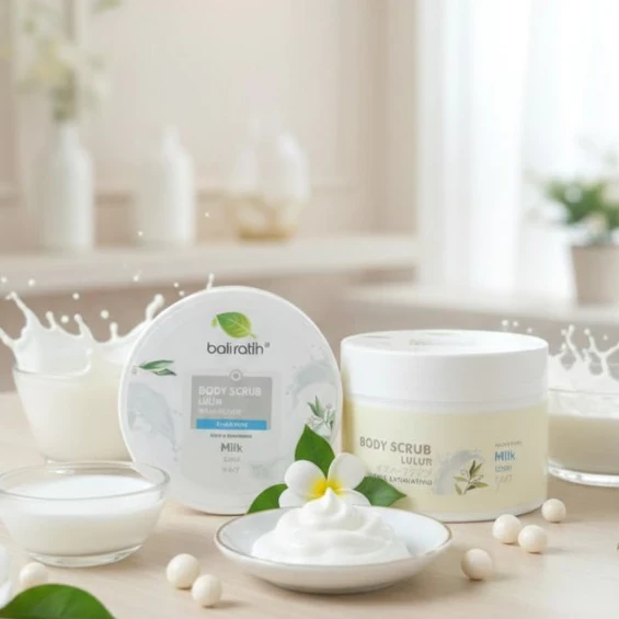 Bali Ratih Body Scrub Purifying Milk, 200gr