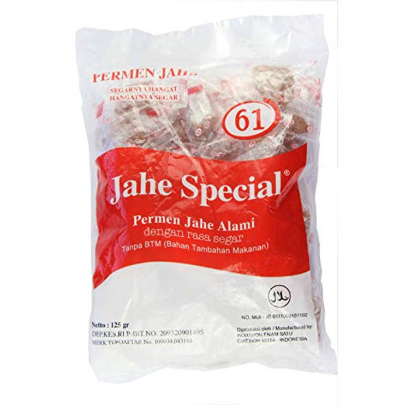 Jahe Spesial 61 Permen, 4.4 Oz