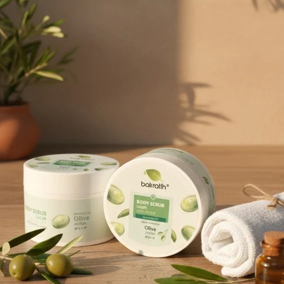 Bali Ratih Body Scrub Miracle Of Olive, 200gr