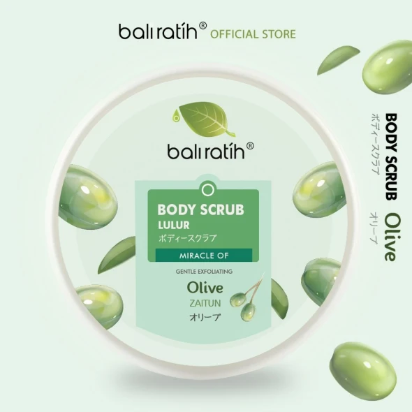 Bali Ratih Body Scrub Miracle Of Olive, 200gr