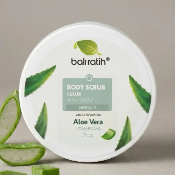 Bali Ratih Body Scrub Heritage Aloe Vera, 200gr