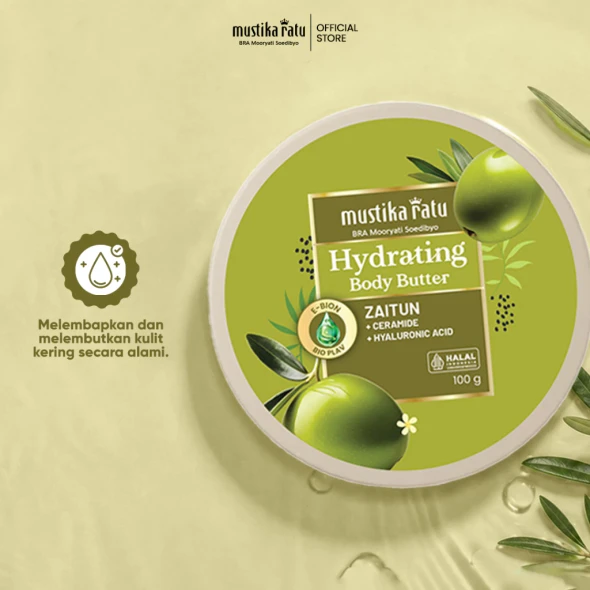 Mustika Ratu Zaitun Body Butter, 100gr