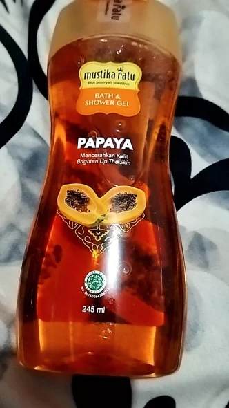 Mustika Ratu Bath & Shower Gel Papaya, 245ml
