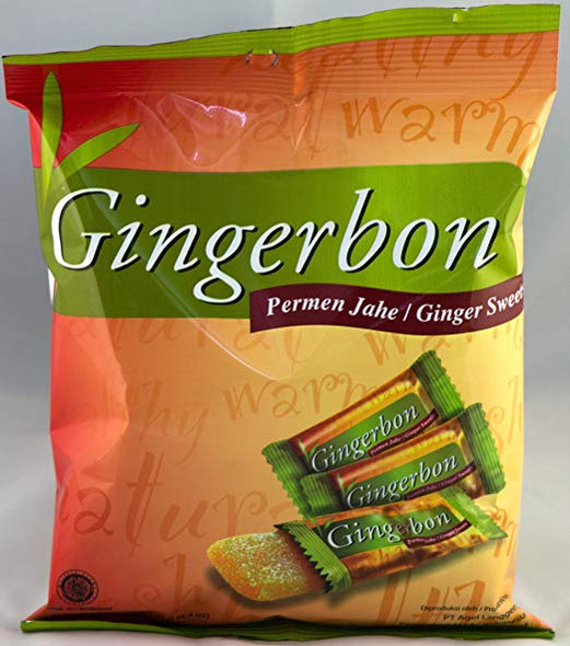 Gingerbon Ginger Sweets Chews Permen Jahe Original 125g
