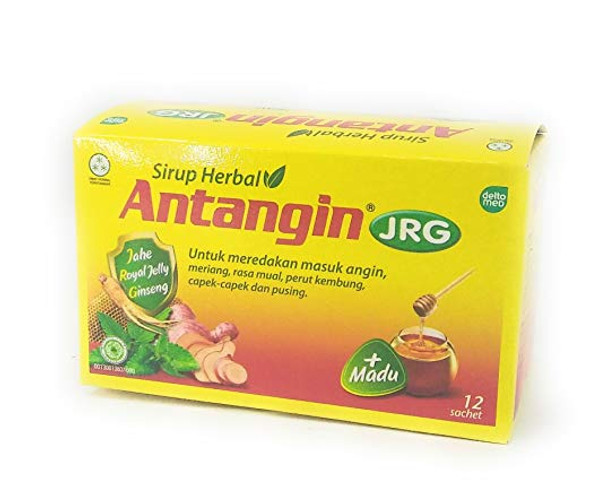 Antangin JRG Herbal Syrup 12-ct, 180 Ml