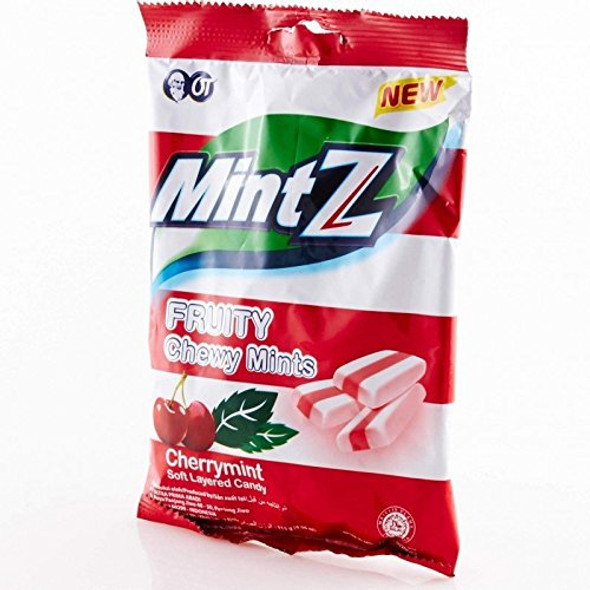 Mintz Chewy Candy Cherrymint, 115 Gram