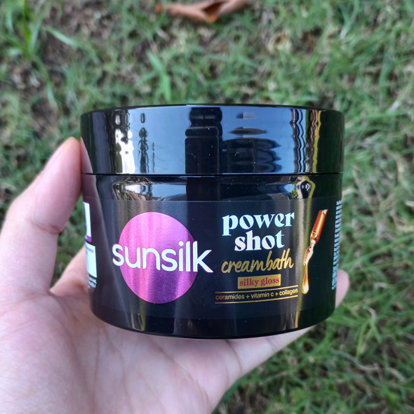 Sunsilk Power Shot Silky Gloss Hair Creambath, 180gr