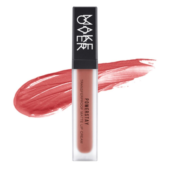 MAKE OVER Powerstay Transferproof Matte Lip Cream B08 Curious, 4.5gr