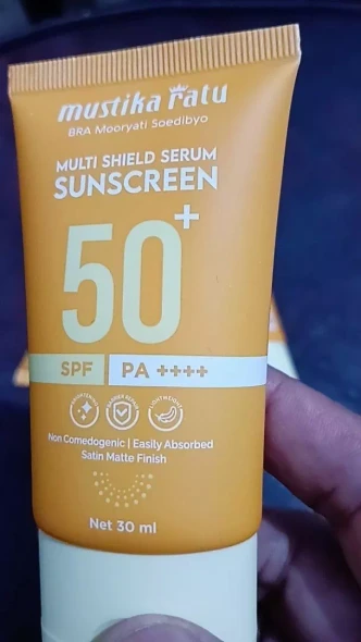 Mustika Ratu Sunscreen Multi Shield Serum SPF 50+ PA++++, 30ml