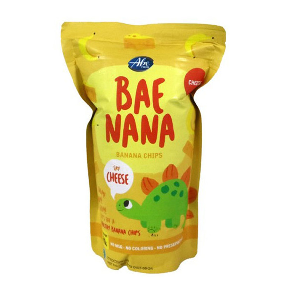 Abe Food Baenana Banana Chips Cheese, 70gr
