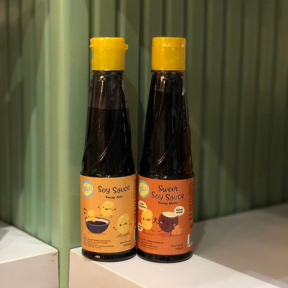 Grouu Kecap Asin MPASI (Soy Sauce), 145ml