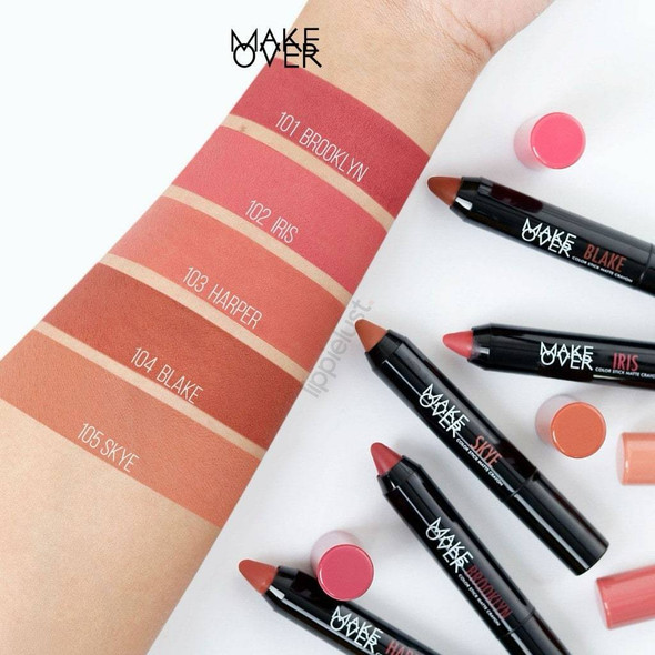 MAKE OVER Color Stick Matte Crayon 105 Skye, 2.6gr