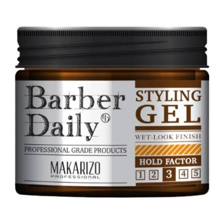 Barber Daily Wet Look Styling Gel, 120gr