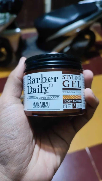 Barber Daily Wet Look Styling Gel, 120gr