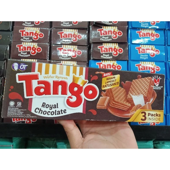 Tango Chocolate Wafers, 133gr