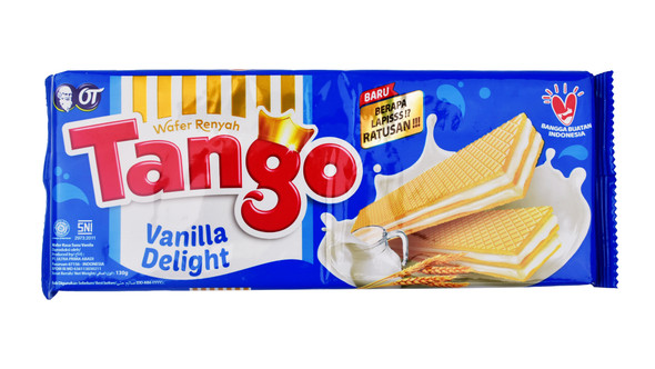 Tango Vanilla Milk Wafers, 100gr