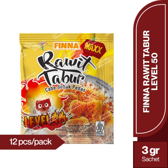 Finna Rawit Tabur Level 50, 36gr (12ct @3gr)