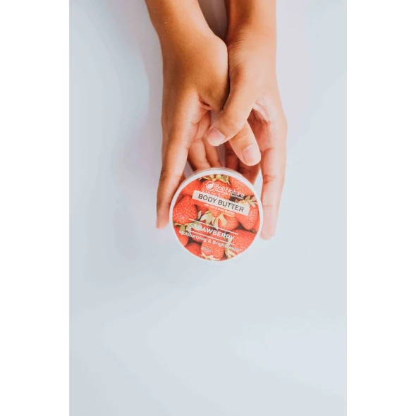 Bali Nature Body Butter Strawberry Moisturizing & Brightening, 100gr