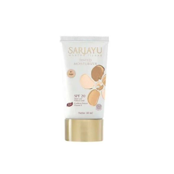 Sariayu Tinted Moisturizer 01 Light, 30 ml