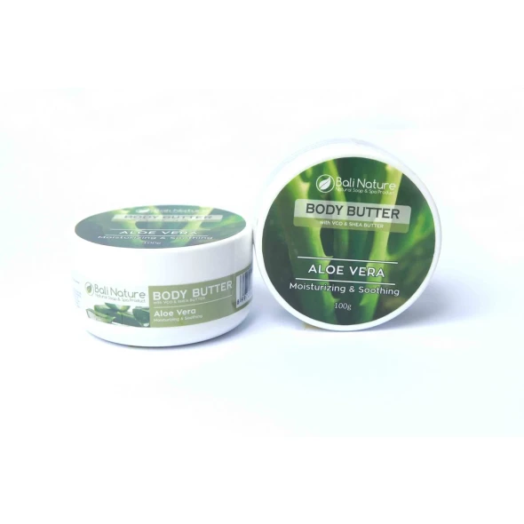Bali Nature Body Butter Aloe Vera Moisturizing & Shooting, 100gr