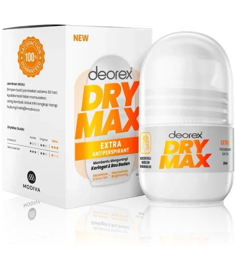 Deorex DryMax Deodorant Roll-On Extra, 30ml