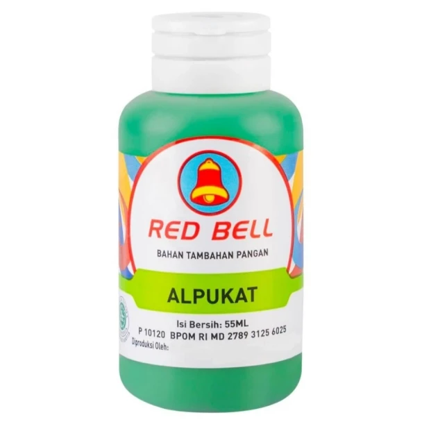 Red Bell Pasta Alpukat - Avocado Flavoring Paste, 55ml