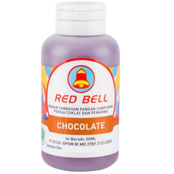 Red Bell Pasta Coklat - Chocolate Flavoring Paste, 55ml