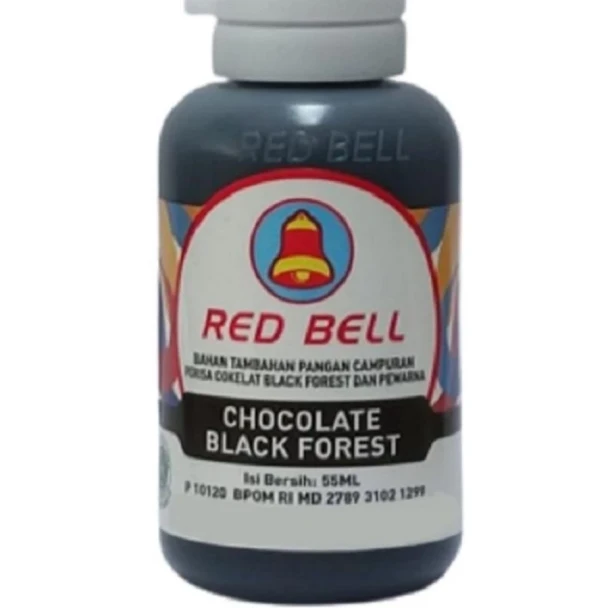 Red Bell pasta Coklat Blackforest -  Blackforest Chocolate Flavoring Paste, 55ml