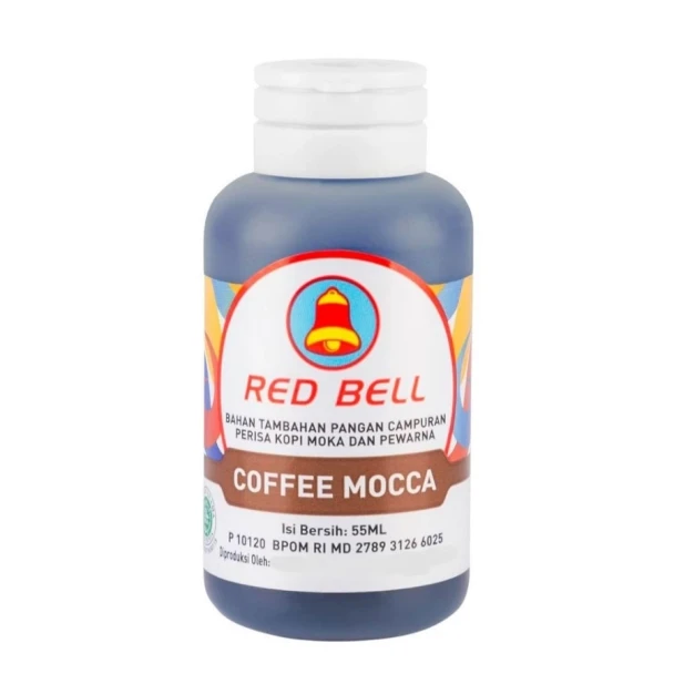 Red Bell Pasta Coffee Mocca - Coffee Mocha Flavoring Paste, 55ml