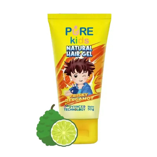 Pure Kids Natural Hair Gel Frisky Bergamot, 50gr