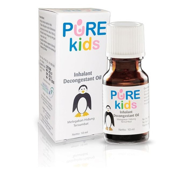 Pure Kids Inhalant Decongestant Oil Original, 10ml