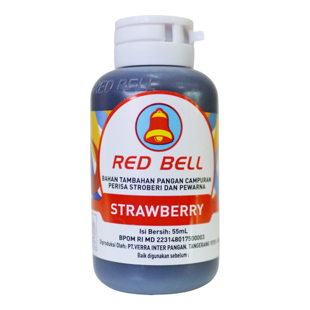 Red Bell Strawberry Flavoring Paste, 55ml