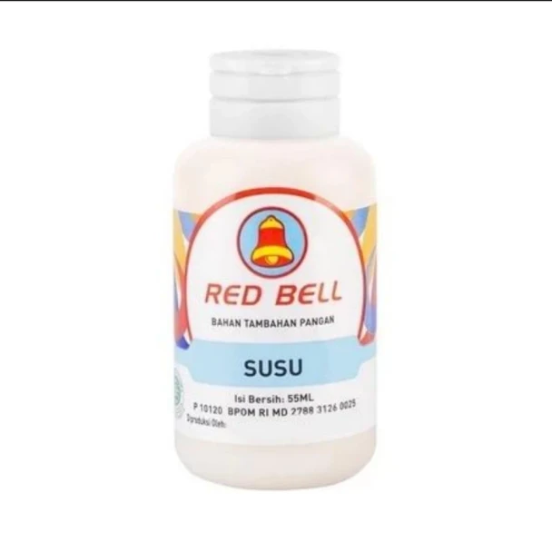 Red Bell Pasta Susu - Milk Flavoring Paste, 55ml