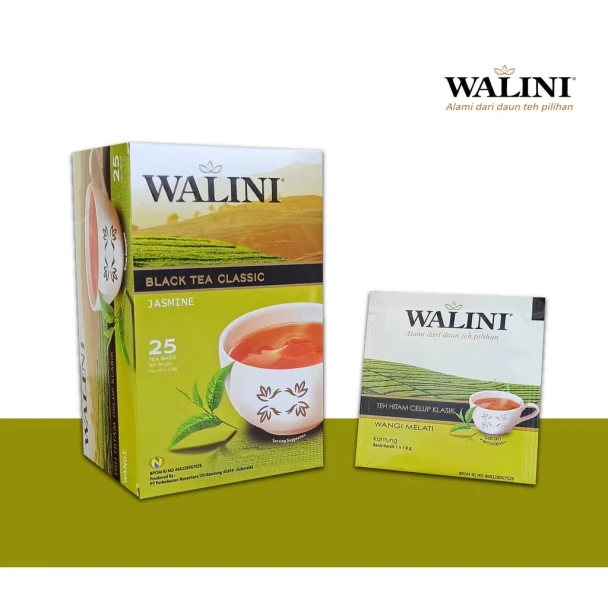 Walini Teh Jasmine Klasik Amplop, 25ct