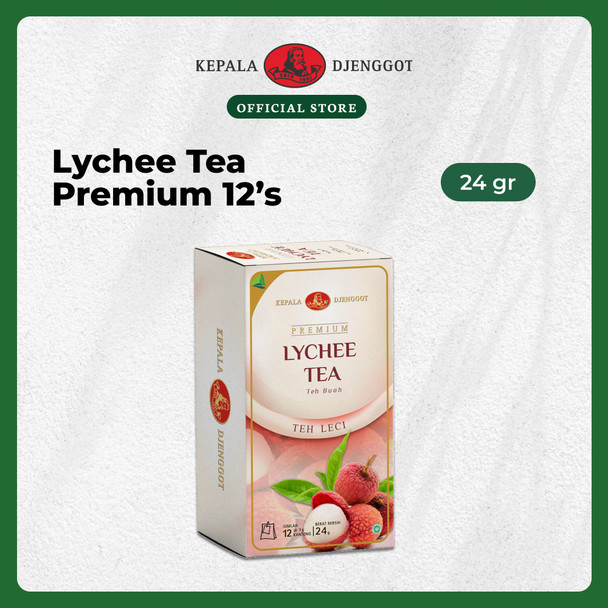 Kepala Djenggot Lychee Tea Premium 12-ct