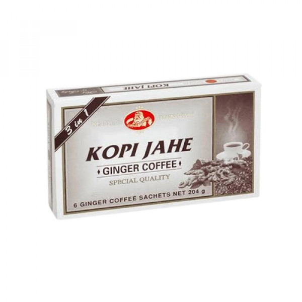 Kepala Djenggot Kopi Jahe 6 ct , 204gr