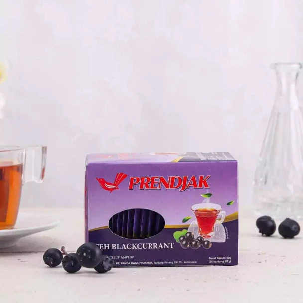 Prendjak Teh Amplop Blackcurrant (25ct @2gr), 50gr