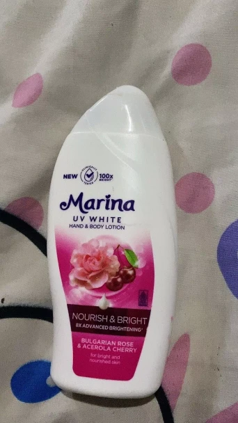 Marina UV White Lotion Nourish & Bright, 92 ml