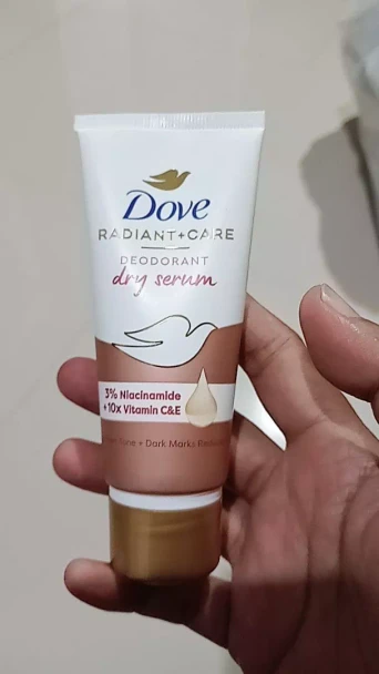 Dove Deodorant Dry Serum 3% Niacinamide & 10x Vitamin C&E, 50ml