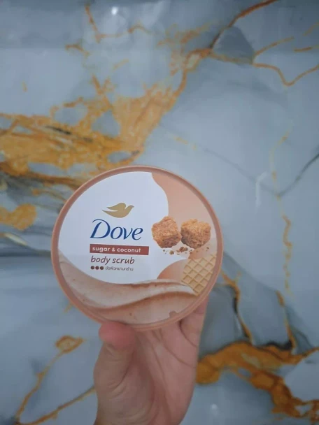 Dove Ice Cream Body Scrub Sugar & Coconut, 280gr