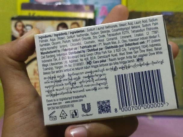 Dove Original Soap Bar, 90g