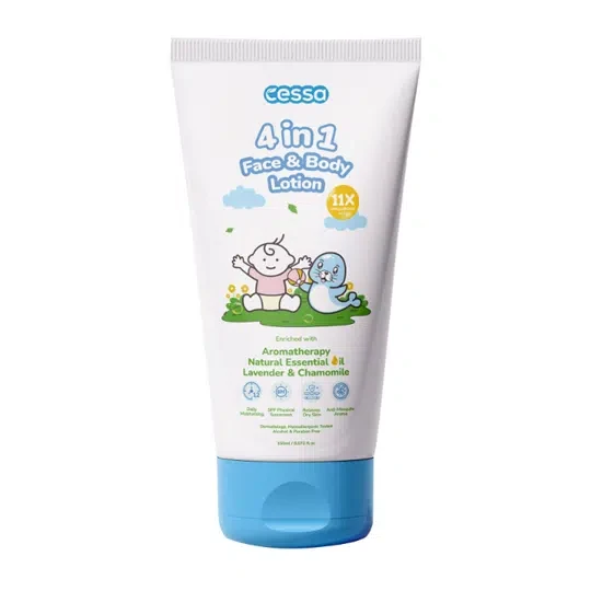 Cessa 4-in-1 Face & Body Lotion for Rashes and Mosquito Repellent, 150ml