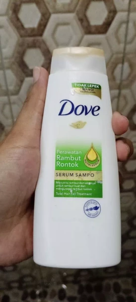 Dove Serum Shampoo Perawatan Rambut Rontok, 70ml