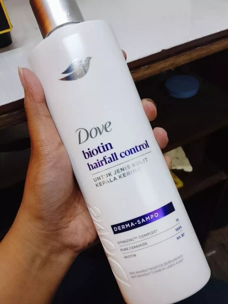Dove Shampoo Biotin Hairfall Control, 290ml