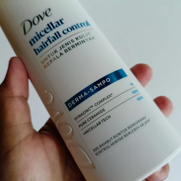 Dove Shampoo Micellar Hairfall Control, 290ml