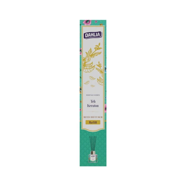 Dahlia Reed Diffuser Refill Heritage Series Teh Keraton, 30ml