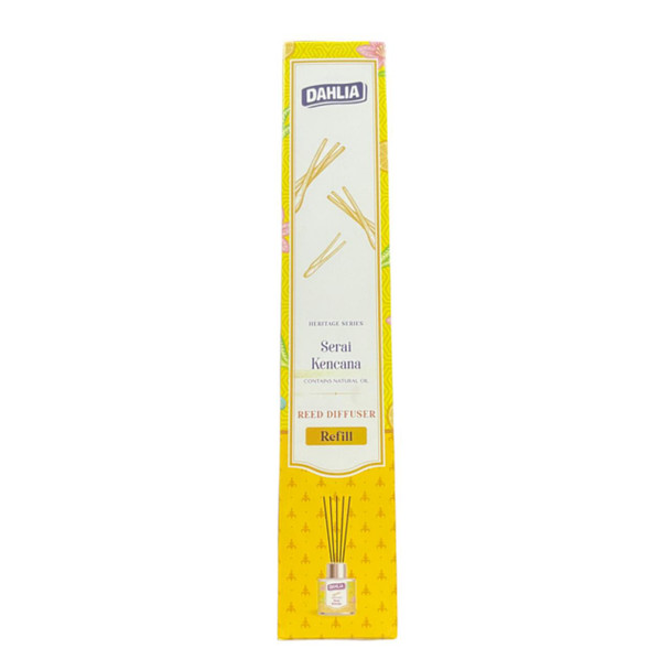 Dahlia Reed Diffuser Refill Heritage Series Serai Kencana, 30ml