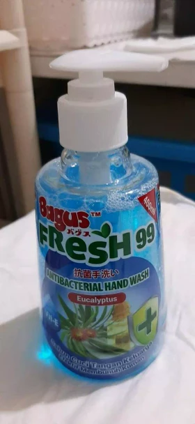 Bagus Fresh 99 Sabun Cuci Tangan Eucalyptus, 400ml
