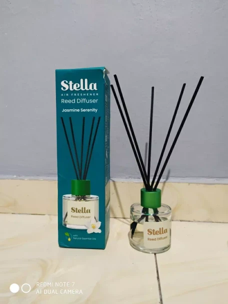 Stella Reed Diffuser Set Jasmine Serenity, 30ml